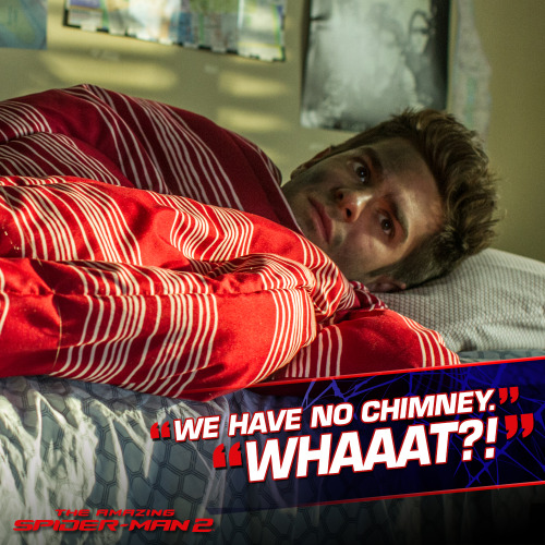 theamazingspiderman: “What happened to your face? It’s filthy.” -Aunt May “I