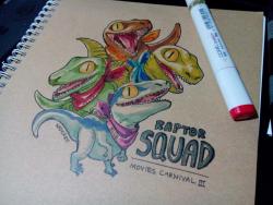 kadeart:  Raptor Squad <3