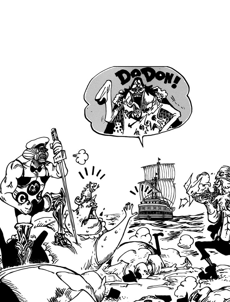 Caribou Escapes One Piece Cover 687 Punk Hazard