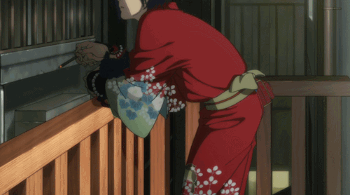 mikmik121:  The Veranda Scene “Smoking is prohibited here, you know.” 