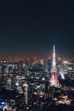 ikwt:  Tokyo Tower (edwardkb) | instagram