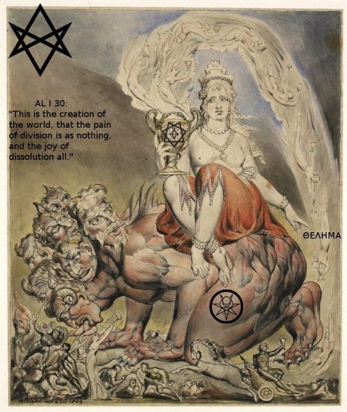 therion-esoterictattoo:The Thelemic Creed in the Gnostic Mass:I believe in one secret and ineffable 