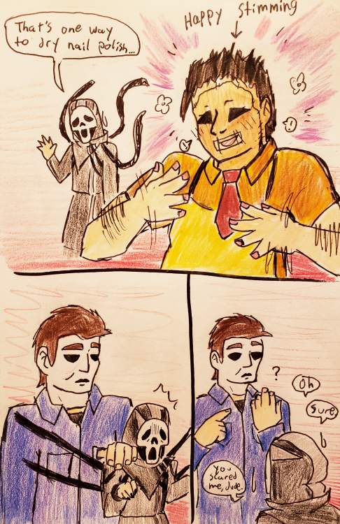 Nail polish moments featuring Silent Hill 2 mitten hands[please don’t tag with ships with Bubba]