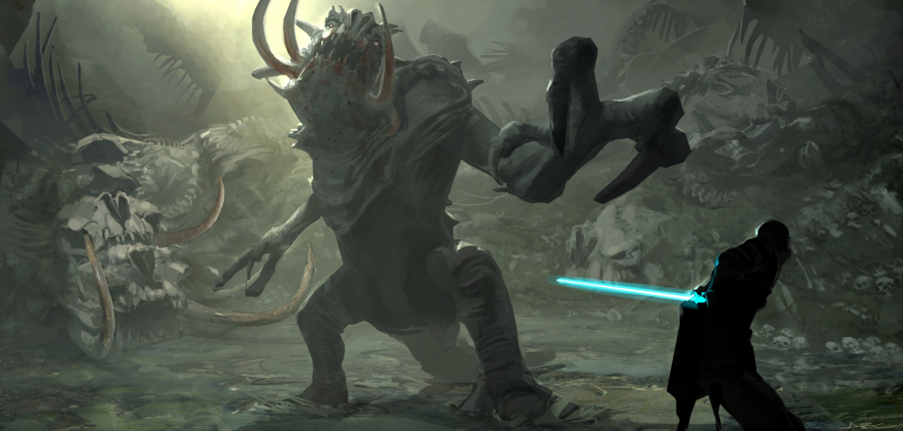 dehron:  Showcase: Amy Beth Christenson (http://www.artbyabc.com/) The Force Unleashed
