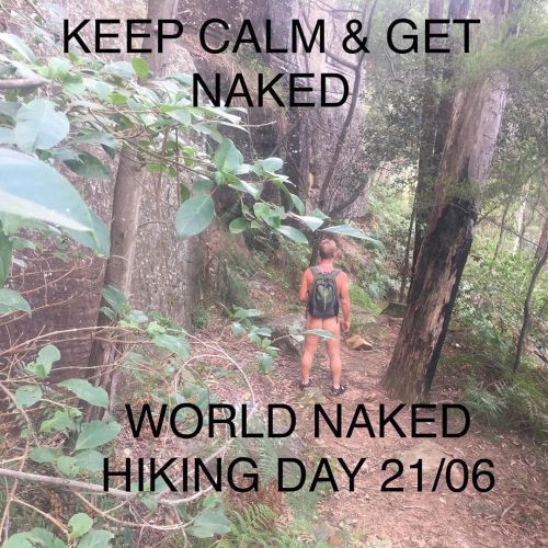 ‪ Sadly can’t get out today plenty of memories from years gone by but #WNHD #worldnakedhikingd