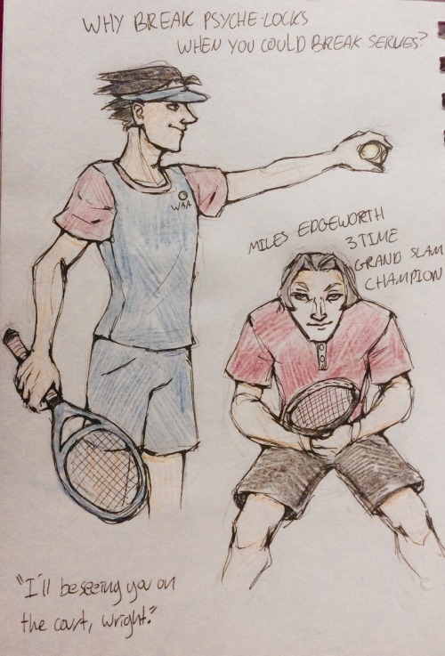 starr65748:Ok ok ok just hear me out. ✨TENNIS AU ✨