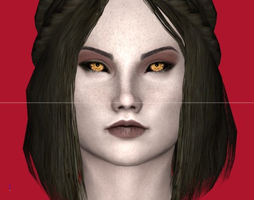So I made a Serana Replacer for myself…based off/inspired from @gwynhyrs-saga‘s stuff.