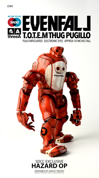 rocketumbl:  threeA Evenfall Totem Thug Pugillo