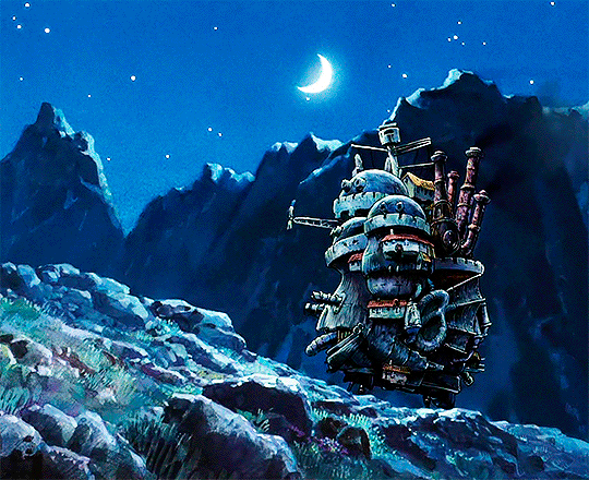 soy-tu-felicidad-uwu:  agathaharknes:Howl’s Moving Castle ハウルの動く城 2004 l dir. Hayao Miyazaki   Amo esta película❤️