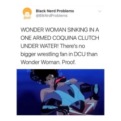 blacknerdproblems:  Diana is a fan, Samoa Joe. We’re sure of it. #coquinaclutch #samoajoe #wrestling #wrestlingfans #dccomics #wonderwoman #dianaprince #blacknerdproblems #justiceleagueamerica #justiceleagueanimated