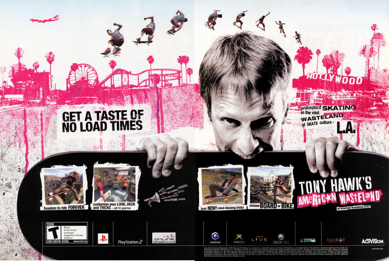 Preços baixos em Tony Hawk's American Wasteland Activision Video Games