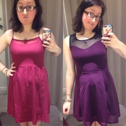 mattsmithmad:  Tried on these 2 dresses in