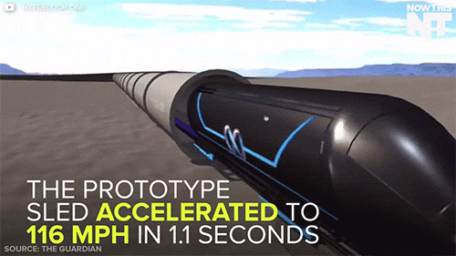 nowthisnews:  ‘Hyperloop One’ Will Get You From S.F. To L.A. In 30 MinutesThe test run was a success, but there’s still a long way to go. 