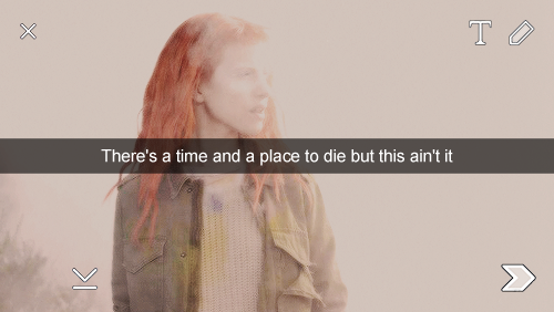 anklebitters:  Paramore in snapchats (part 1). 