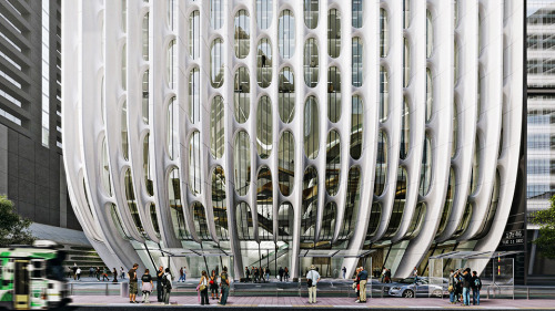 600 COLLINS STREET By Zaha Hadid Architects 