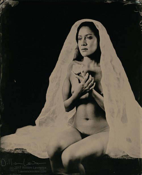 lawrencesview: Am Montoya, with Rose.  8x10 Tintype.  Copyright 2017, William Lawrence.