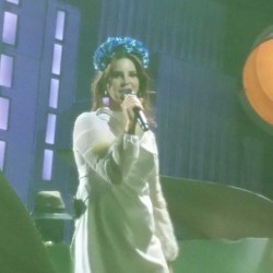 pinupgalore-lanadelrey:  Lana Del Rey performing in Arizona 