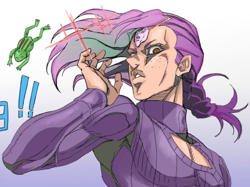 highdio:Vinegar Doppio countdown art (and detail) by Yuta Shinohara, 9 days until the finale!