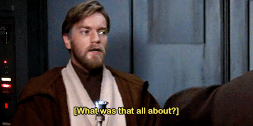 Anakin Skywalker And Obi-wan Kenobi In Star Wars: Episode III - Revenge Of The Sith(2005)
