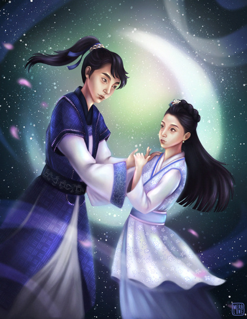 fanart of wang so and hae soo from moon lovers / scarlet heart ryeo. this is my favourite set of clo