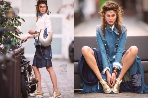 &ldquo;Miss Elle&rdquo; Elle Vietnam April 2015. Eden Bristowe by Benjamin Kanarek, styling 