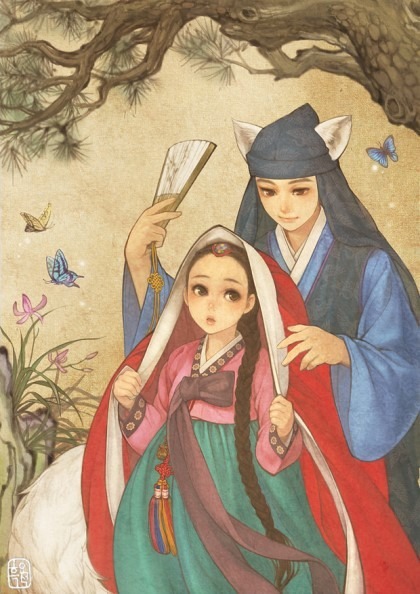 medievalpoc:hitoritabi:Korean version of Western stories — Alice in Wonderland, Beauty and the Beast