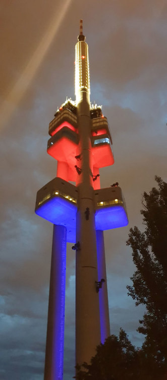 Prototype Žižkov Television Tower. Václav Aulický + Jiří Kozák One of t