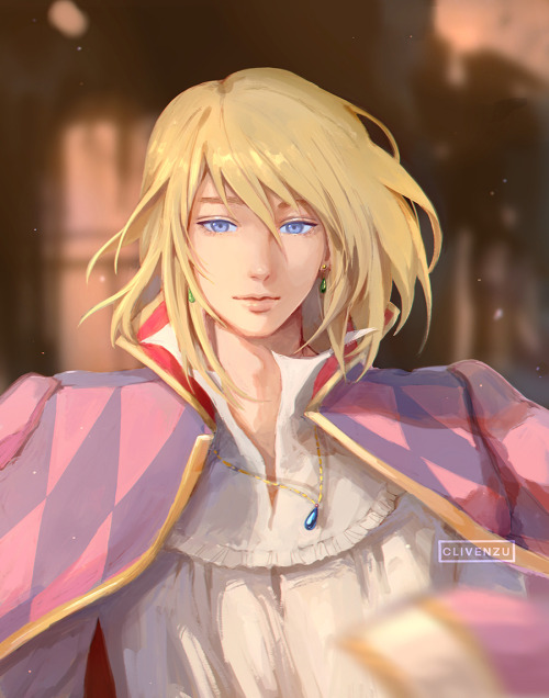 clivenzu:Howl Pendragon from Howls moving castle 