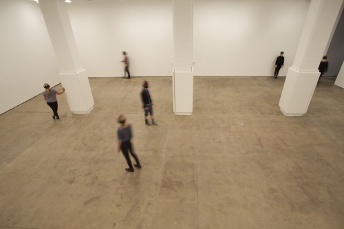 nyctaeus:  Marina Abramovic, ‘Generator’, Sean Kelly Gallery, 2014 In “Generator” (2014), Abramovic focuses on “nothingness.” The artist has transformed the main gallery into a space of sensory deprivation, an opportunity for forced introspection.