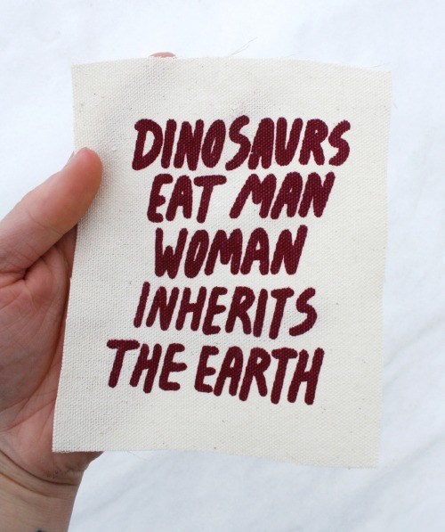 curtonbummings:DINOSAURS EAT MAN WOMAN INHERITS THE EARTH.