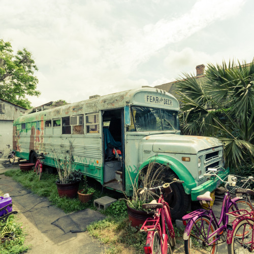 Deep South, Rescue Bus, New-Orleans, Louisiana USA (2014)