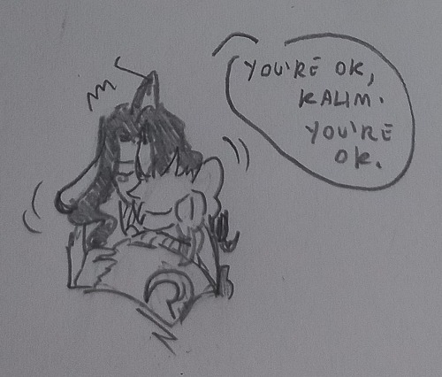 I Haven't Drawn These Two In A While
