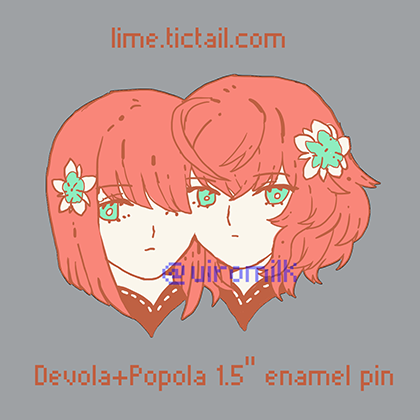 Reblogs appreciated! I opened pre-orders for my hard enamel pins on my online store: lim