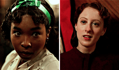 Interview With The Vampire Claudia & Madeleine Looking At Each Other
