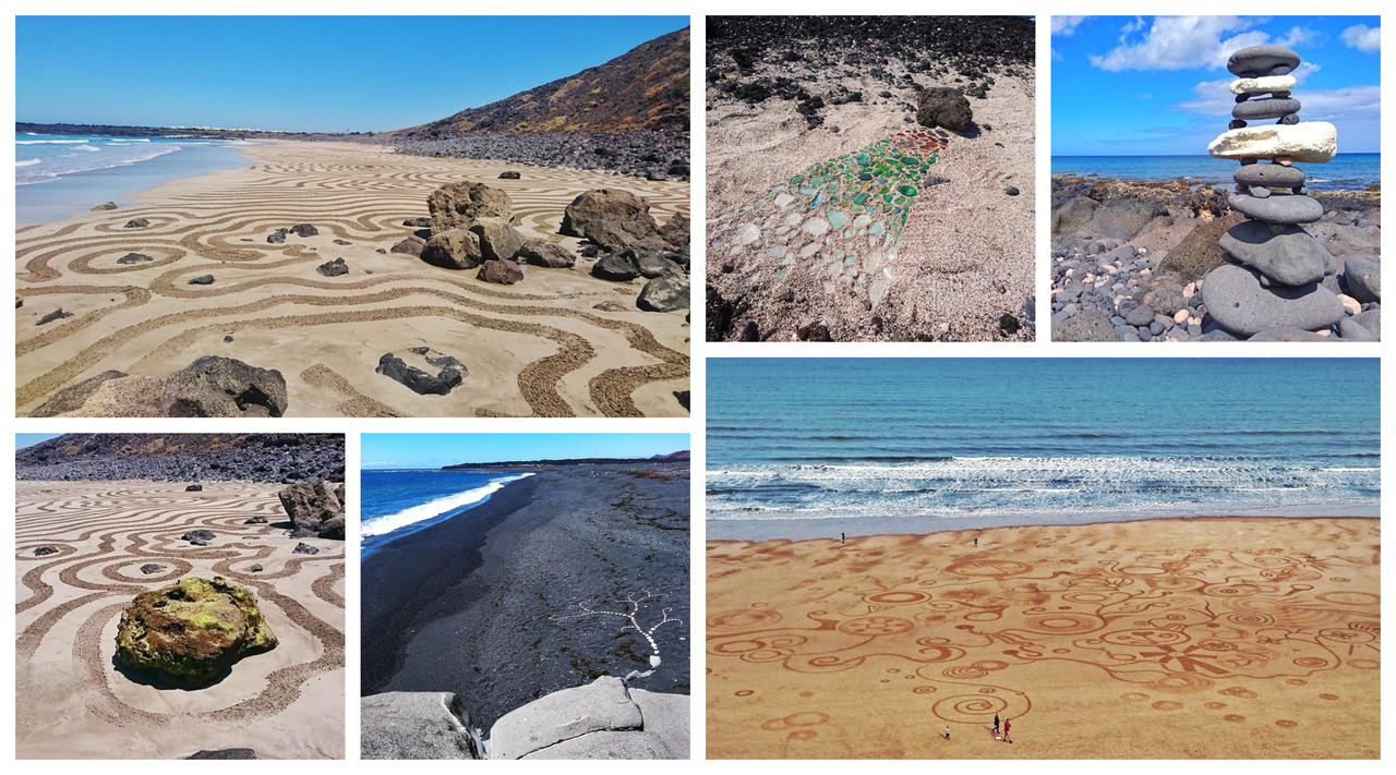 <p><b>Land Art - ‘Working with nature’ or ‘Geologic litter’?</b><br/></p><p>For many years Simon from <a href="http://thelacunastudios.com" target="_blank">The Lacuna Studios</a> has created land interventions around the world. Whilst not inviting the tag of eco-warrior, Simon has worked to protect the environment and to raise awareness to the importance of how we use the planet, with his art interventions and also his upcycling which ranges from wooden pallets through to beer kegs and innertubes (check out Simon’s upcycled jewellery at <a href="https://www.instagram.com/pneucycle/" target="_blank">PNEÜ</a> <br/>Simon has for many years worked with the environment to deliver transient art pieces which are temporary and are reclaimed by nature to return it to its natural state. Moving to Lanzarote has given much more opportunity to create and to showcase his works often with the pieces being created in hidden corners of the island with the sea reclaiming the art within hours. Simon also works to incorporate man made waste in his sculptures, highlighting the damage done to beaches and to the oceans, not only in the Canaries but worldwide. <br/>Simon is a keen believer in the <a href="https://www.instagram.com/explore/tags/leaveitasyoufoundit/" target="_blank">#leaveitasyoufoundit</a> campaign which encourages Land Artists to do just that and leave the land as they found it.Something which has recently been echoed by the <a href="http://www.cabildodelanzarote.com/" target="_blank">Cabildo de Lanzarote</a> in their campaign ‘<a href="https://i1.wp.com/lanzaroteinformation.co.uk/wp-content/uploads/2018/06/cartelpiedras-ingle%CC%81s.jpg?w=859&ssl=1" target="_blank">Lanzarote is perfect the way it is, without moving a stone</a>‘, highlighting the damage that can be done by the many stone towers and stone messages left around the island every year by tourists. Whislt these are often left as a memory, the towers can cause lasting damage to the environment especially within the <a href="http://www.unesco.org/new/en/natural-sciences/environment/ecological-sciences/biosphere-reserves/europe-north-america/spain/lanzarote/" target="_blank">UNSECO Biosphere</a> which is often never thought about by the constructor of the towers. In some places there are now hundreds of stone towers and love hearts littering the landscape, these are also referred to as geologic litter. Simon always dismantles any towers created and allows all other transient pieces to be reclaimed by the sea.</p><p>If you have views on land art or the damage that can be caused by stone towers, please get in touch with Simon or The Lacuna Studios via our website <a href="http://thelacunastudios.com" target="_blank">thelacunastudios.com</a> or via <a href="http://facebook.com/thelacunastudios" target="_blank">facebook</a></p><p><br/></p><p>Durante muchos años, Simon de <a href="http://thelacunastudios.com" target="_blank">The Lacuna Studios</a> ha creado intervenciones terrestres en todo el mundo. Mientras no invita a la etiqueta de eco-guerrero, Simon ha trabajado para proteger el medioambiente y para crear conciencia sobre la importancia de cómo usamos el planeta, con sus intervenciones artísticas y también su upcycling que va desde paletas de madera hasta barriles de cerveza y cámaras de aire (echa un vistazo a las joyas recicladas de Simon en <a href="https://www.instagram.com/pneucycle/" target="_blank">PNEÜ</a> Simon ha trabajado durante muchos años con el medio ambiente para entregar piezas de arte transitorias que son temporales y son recuperadas por la naturaleza para devolverlo a su estado natural. Mudarse a Lanzarote le ha dado muchas más oportunidades para crear y exhibir sus obras con las piezas que se están creando en rincones escondidos de la isla, donde el mar recupera el arte en cuestión de horas. Simon también trabaja para incorporar desechos hechos por el hombre en sus esculturas, destacando el daño causado a las playas y los océanos, no solo en Canarias, sino en todo el mundo. Simon es un entusiasta creyente en la campaña <a href="https://www.instagram.com/explore/tags/leaveitasyoufoundit/" target="_blank">#leaveitasyoufoundit</a> que anima a Land Artists a hacer justamente eso y a dejar la tierra tal como la encontraron. Algo que ha sido recientemente repetido por el <a href="http://www.cabildodelanzarote.com/" target="_blank">Cabildo de Lanzarote</a> en su campaña ’<a href="https://i1.wp.com/lanzaroteinformation.co.uk/wp-content/uploads/2018/06/cartelpiedras-ingle%CC%81s.jpg?w=859&ssl=1" target="_blank">Lanzarote es perfecto como es, sin moverse a la piedra</a> ’, destacando el daño que pueden causar las numerosas torres de piedra y los mensajes de piedra que dejan los turistas en la isla cada año. Si bien estos a menudo se dejan como un recuerdo, las torres pueden causar daños duraderos al medio ambiente, especialmente dentro de <a href="http://www.unesco.org/new/en/natural-sciences/environment/ecological-sciences/biosphere-reserves/europe-north-america/spain/lanzarote/" target="_blank">la Biosfera UNSECO</a>, que a menudo nunca se piensa en el constructor de las torres. En algunos lugares ahora hay cientos de torres de piedra y corazones que ensucian el paisaje, estos también se conocen como camas geológicas. Simon siempre desmantela cualquier torre creada y permite que todas las otras piezas transitorias sean recuperadas por el mar. Si tiene puntos de vista sobre el arte de la tierra o el daño que pueden causar las torres de piedra, póngase en contacto con Simon o The Lacuna Studios a través de nuestro sitio web <a href="http://thelacunastudios.com" target="_blank">thelacunastudios.com</a> o a través de <a href="http://facebook.com/thelacunastudios" target="_blank">Facebook</a>.<br/></p>