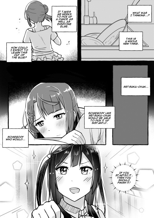 Happy birthday, Setsuna! It&rsquo;s interesting that this comic is for Setsuna&rsquo;s birthday,  bu