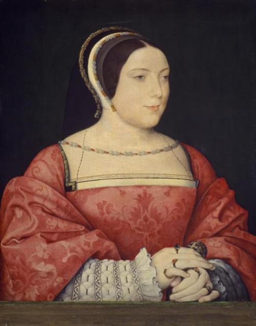 Marie d'Assigny, Madame de Canaples by Jean Clouet, c. 1525