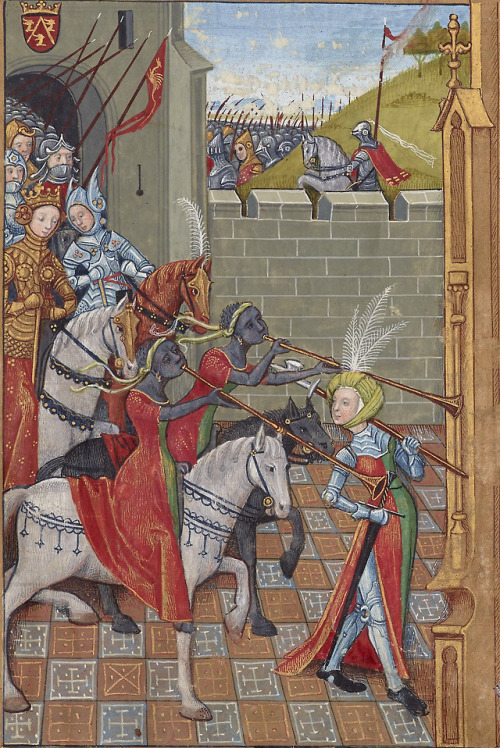 medievalpoc: discardingimages: Amazons Le secret de l'histoire naturelle, France ca. 1480-1485 BnF, 