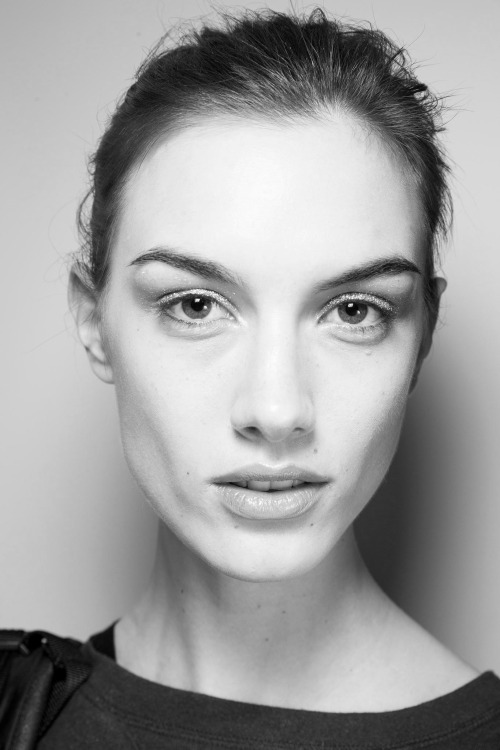 blackandwhitemodel:  Altuzarra Fall Winter 2014 Ronja Furrer 