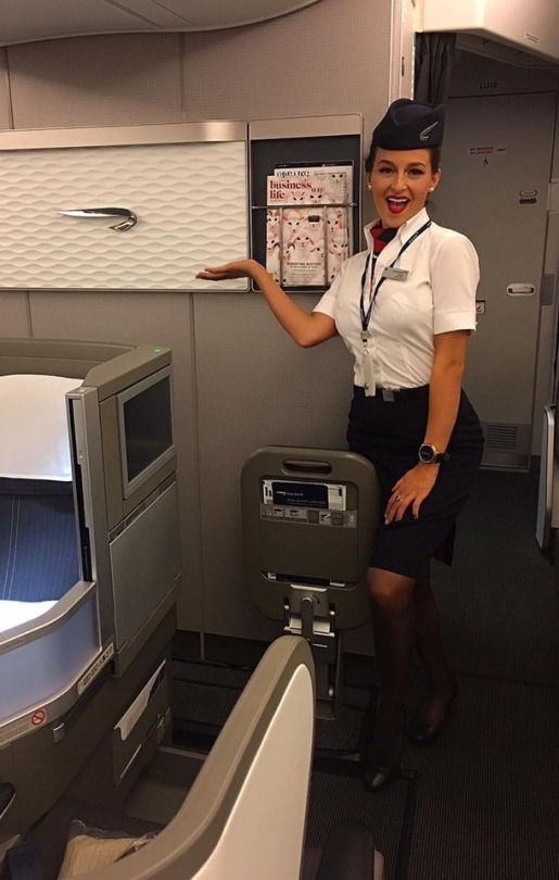 winged-perfection:  Taylor Marie - hot sexy hosty from British Airways 