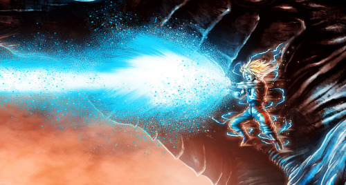 Godzilla x Goku: Atomic Kamehameha.I had a blast making this one.  It’s a crossover I would lo