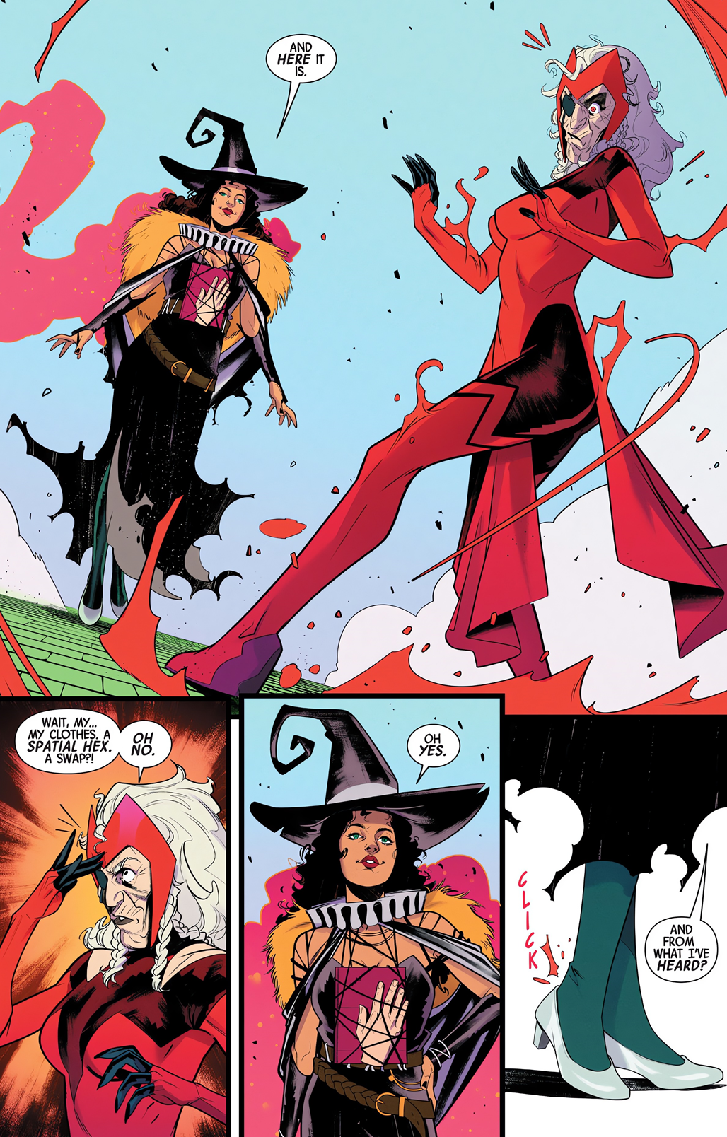 A blog dedicated to all your favorite moments — Scarlet Witch #8 (2023)  written by Steve