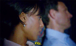 99perfumebottles:  worldwithoutanend:   Fitz and Olivia on the campaign bus (requested