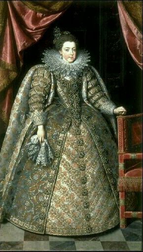 Portrait of Elisabeth of France,future Queen of Spain by Frans Pourbus the Younger, 1615