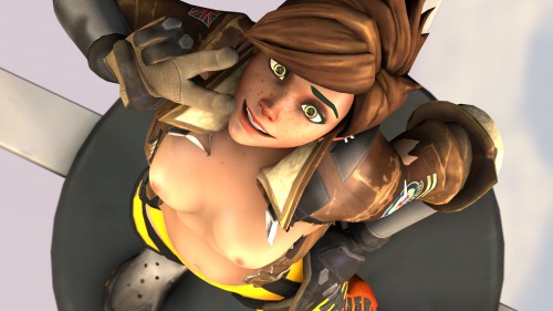 ggtalon:  Tracer is so Hot!I’m going to have a lot of fun with her model :D