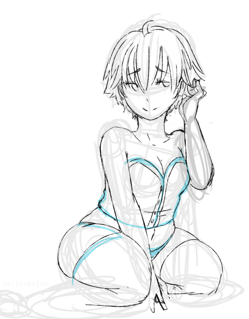 sailorpalinstrashcan:  “I got a cute face, chubby waist, thick legs, in shape.” 