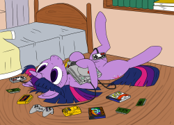 midnight-blitzz:  Hehe Twily wants to play,