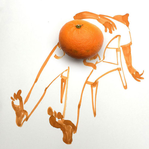 troyjakob:  conflictingheart:20 Creative Drawings Completed Using Everyday Objects By Christoph Niemann    HOW CAN SOMEONE BE THIS CREATIVE!?