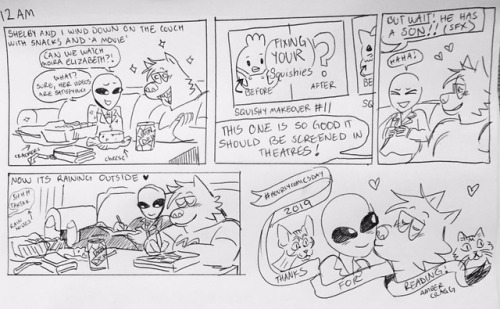 ambercragg:Hourly Comics Day part 2part 1