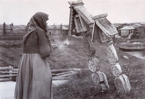 Old believer, Northern Russia (c. 1917).